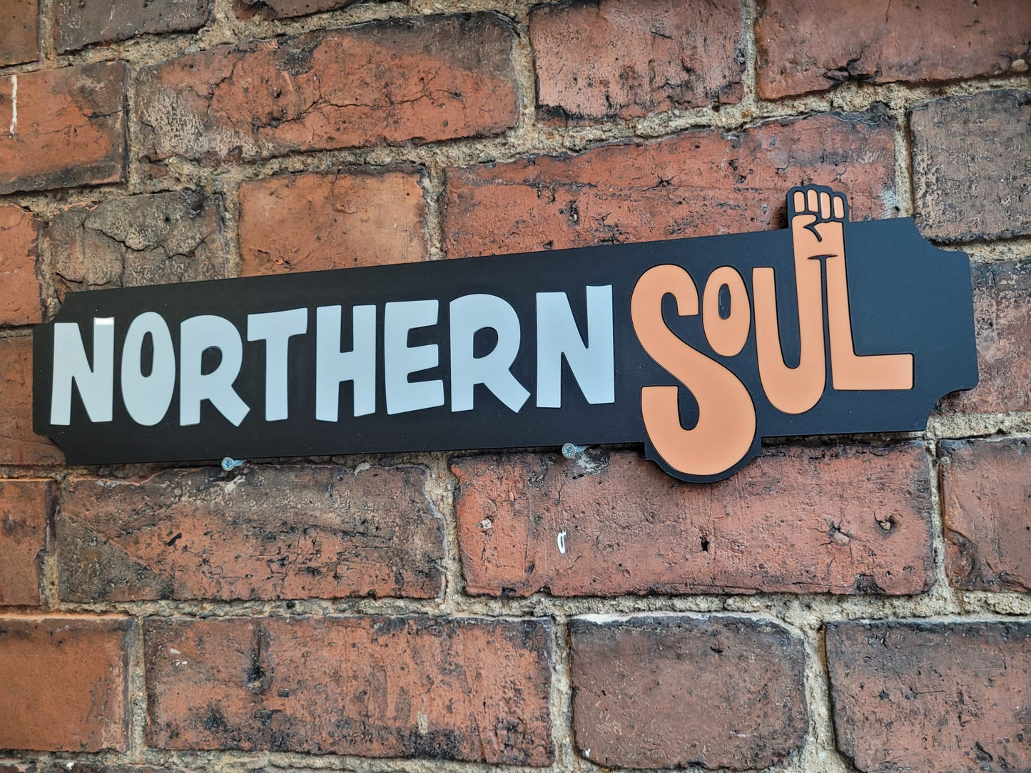 Northern Soul Funky Street Sign