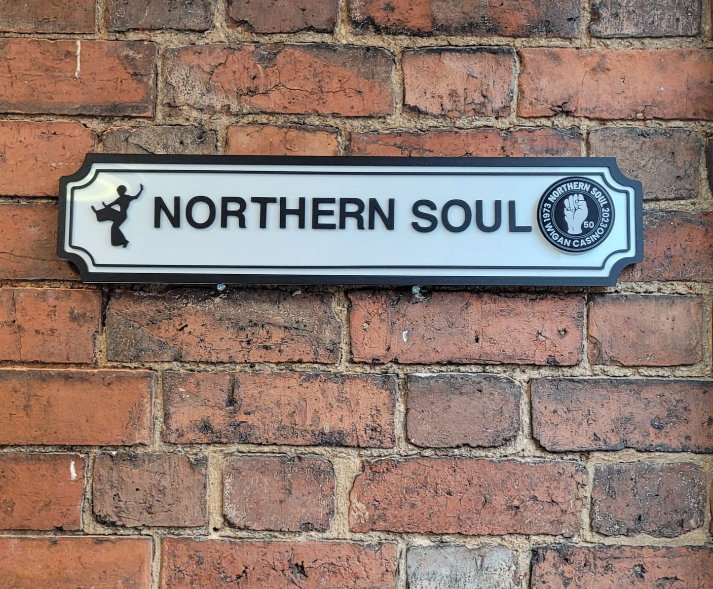 Northern Soul 50th Anniversary Street Sign