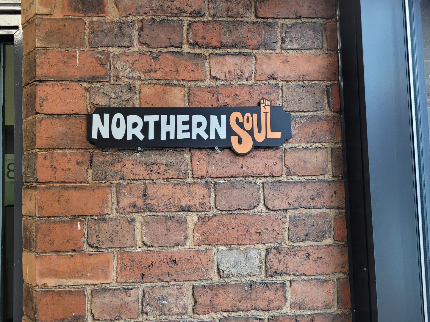Northern Soul Funky Street Sign