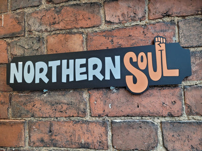 Northern Soul Funky Street Sign
