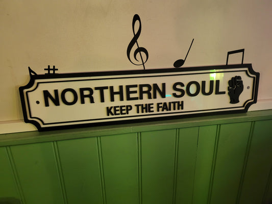 Northern Soul Street Sign