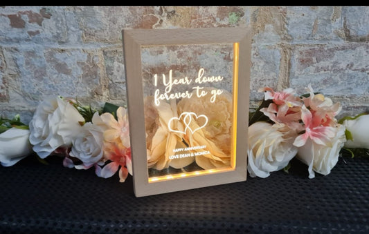 Personalised Occasion LED Light Gift