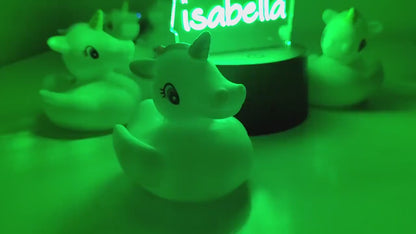 Personalised Unicorn Night Light