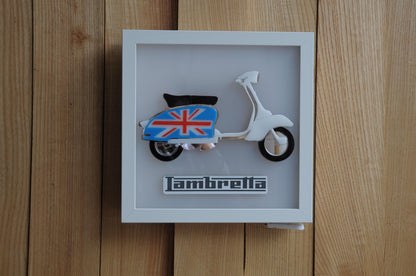 Lambretta & Vespa Acrylic Wall Art