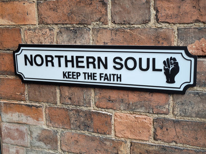 Northern Soul Street Sign