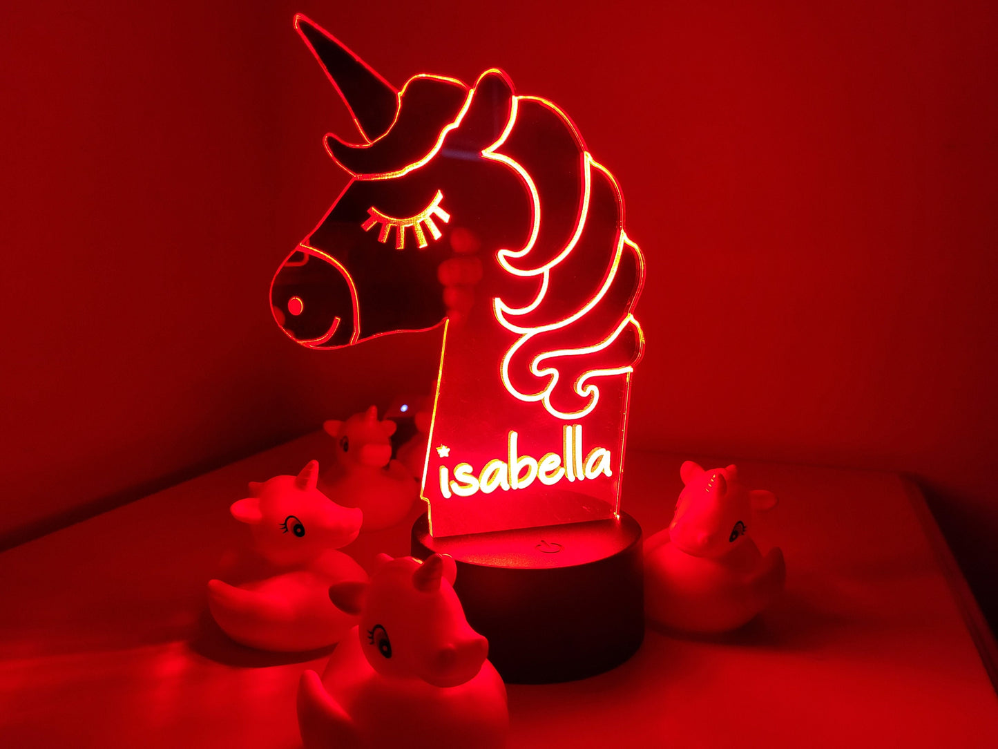 Personalised Unicorn Night Light