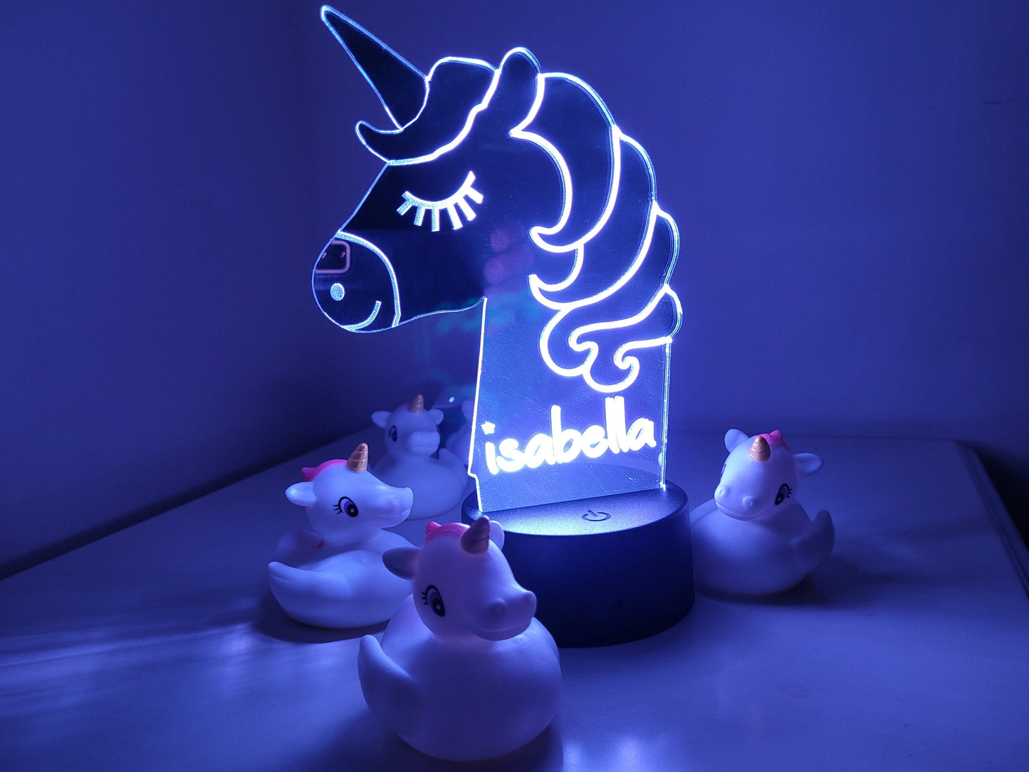 Personalised Unicorn Night Light